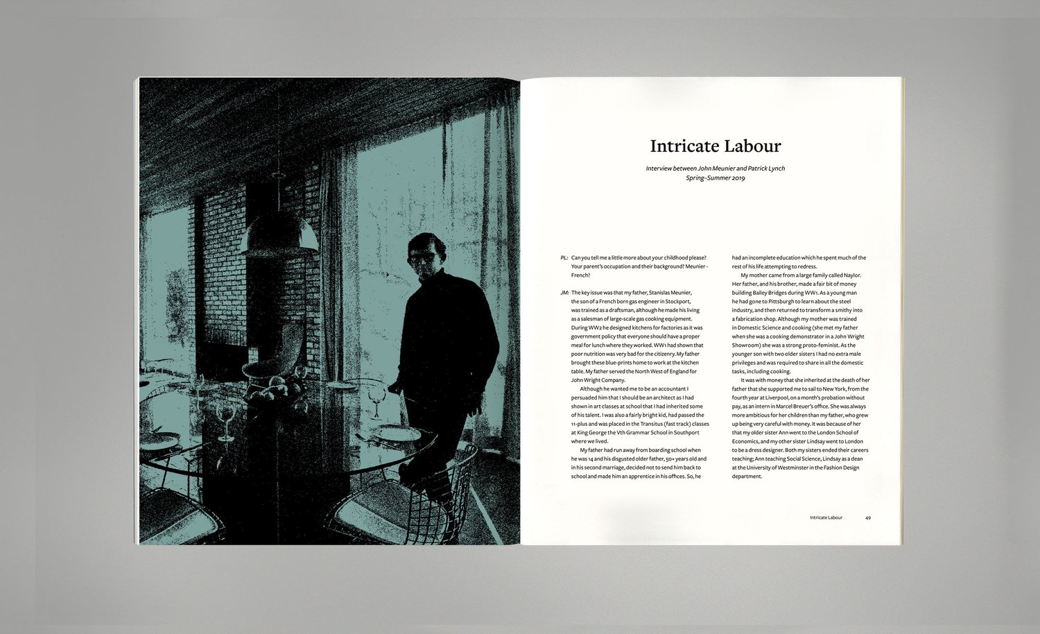 On Intricacy: The Work of John Munier Architect